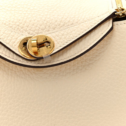 Hermes Taurillon Clemence Mini Lindy 20 Nata 8 of 12