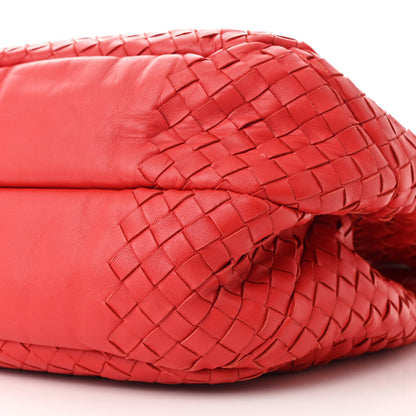 Bottega Veneta Nappa Intrecciato Medium Campana Hobo Red 10 of 10