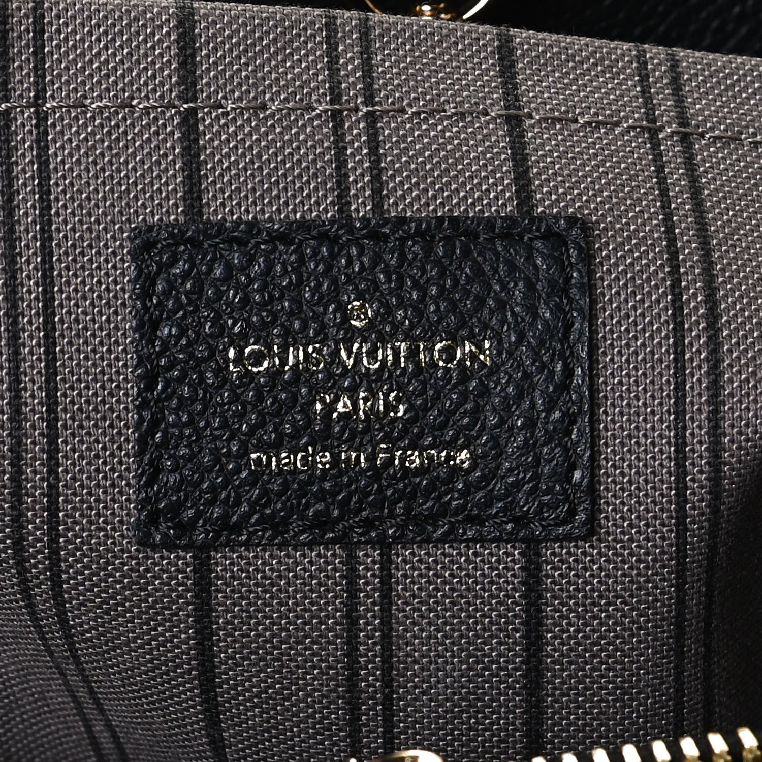 Louis Vuitton Empreinte Montaigne GM Black 5 of 10