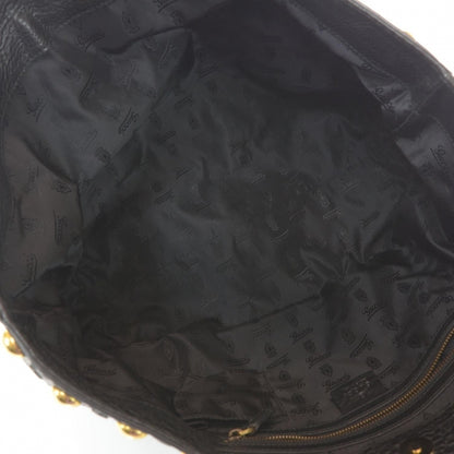 Gucci Leather Large Babouska Tote Black 7 of 7