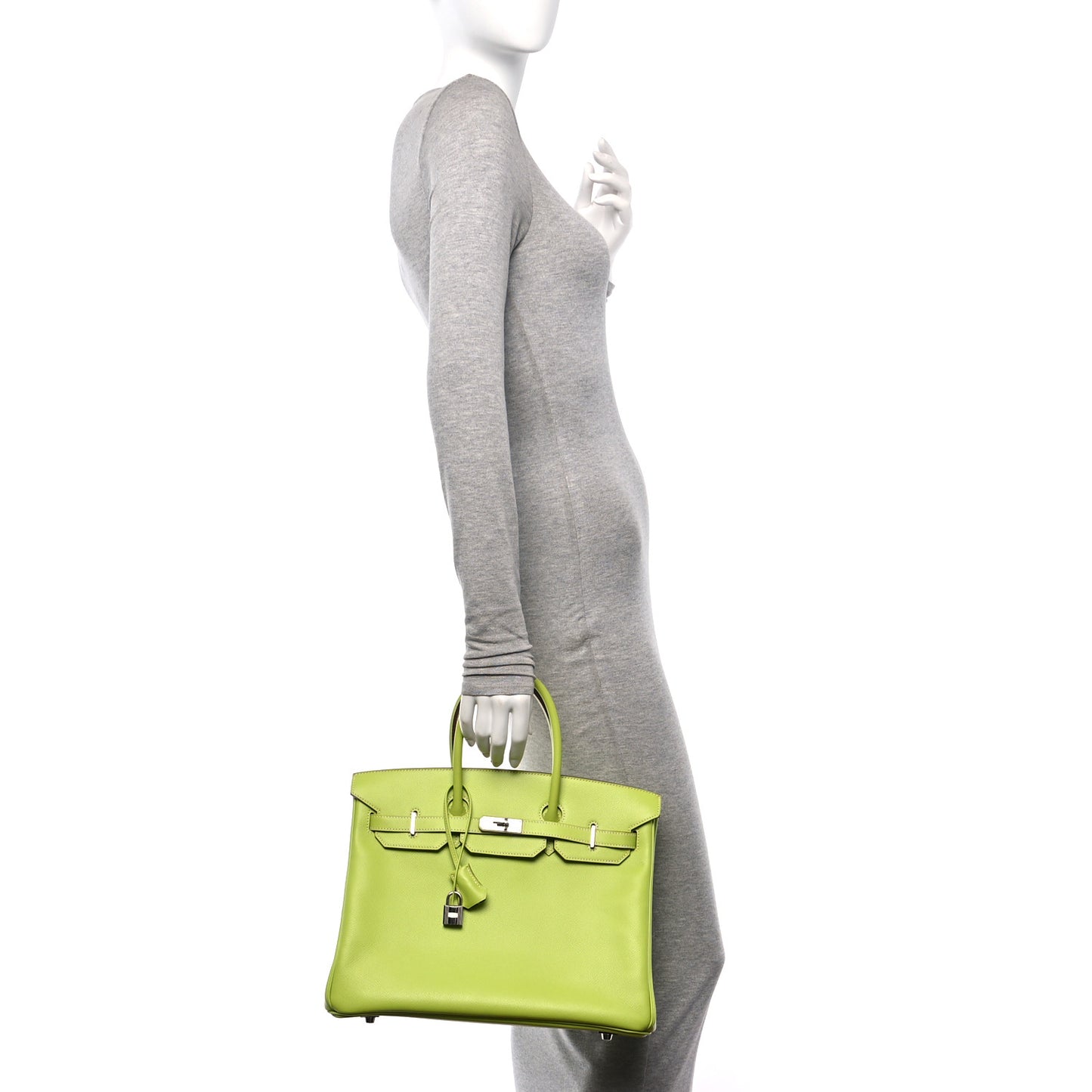 Epsom Candy Birkin 35 Kiwi Lichen