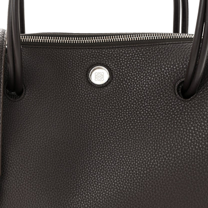 Loewe Grained Calfskin Medium Madrid Bag  Dark Ebony 7 of 9