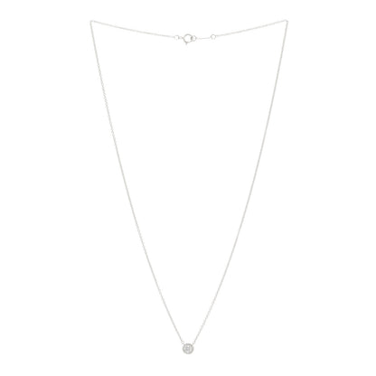 Tiffany Platinum Diamond Soleste Pendant Necklace 3 of 5