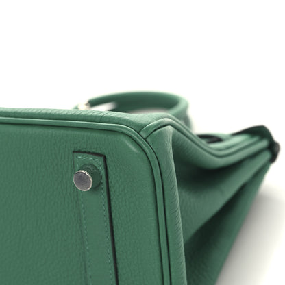 Hermes Togo Birkin 25 Vert Vertigo 10 of 12