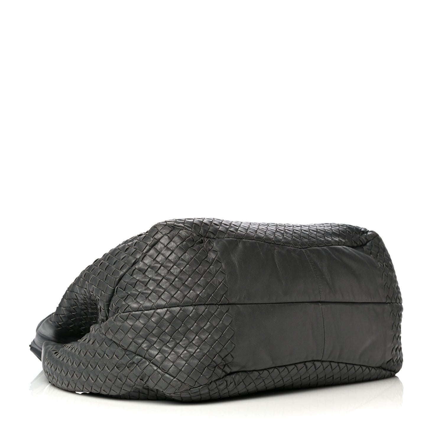 Nappa Intrecciato Large Campana Hobo Shadow