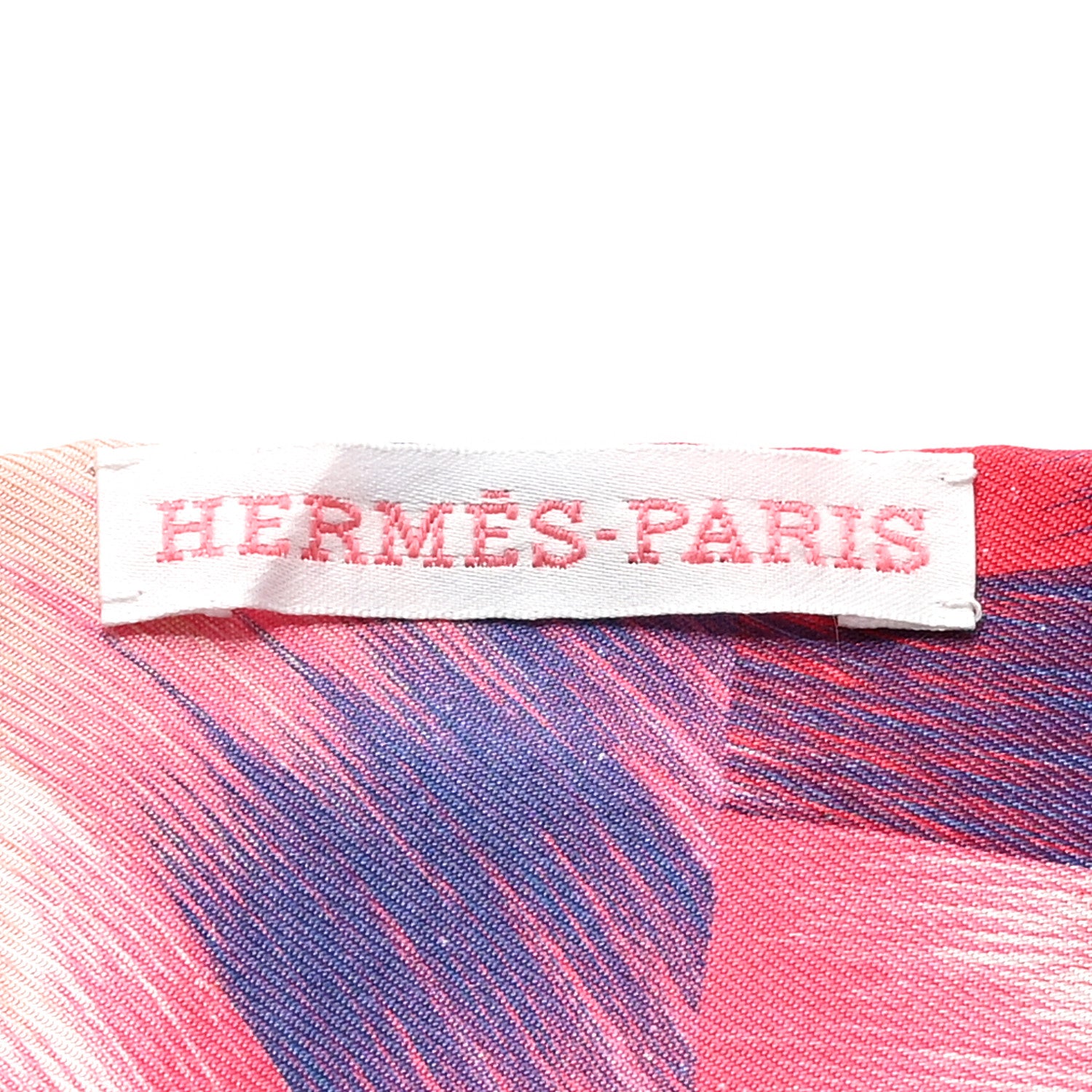 Hermes Silk Marble Silk Twilly Rose Vert Violet 2 of 3