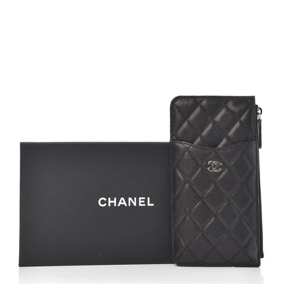 Chanel Caviar Quilted Classic iPhone Pouch Black 8 of 8