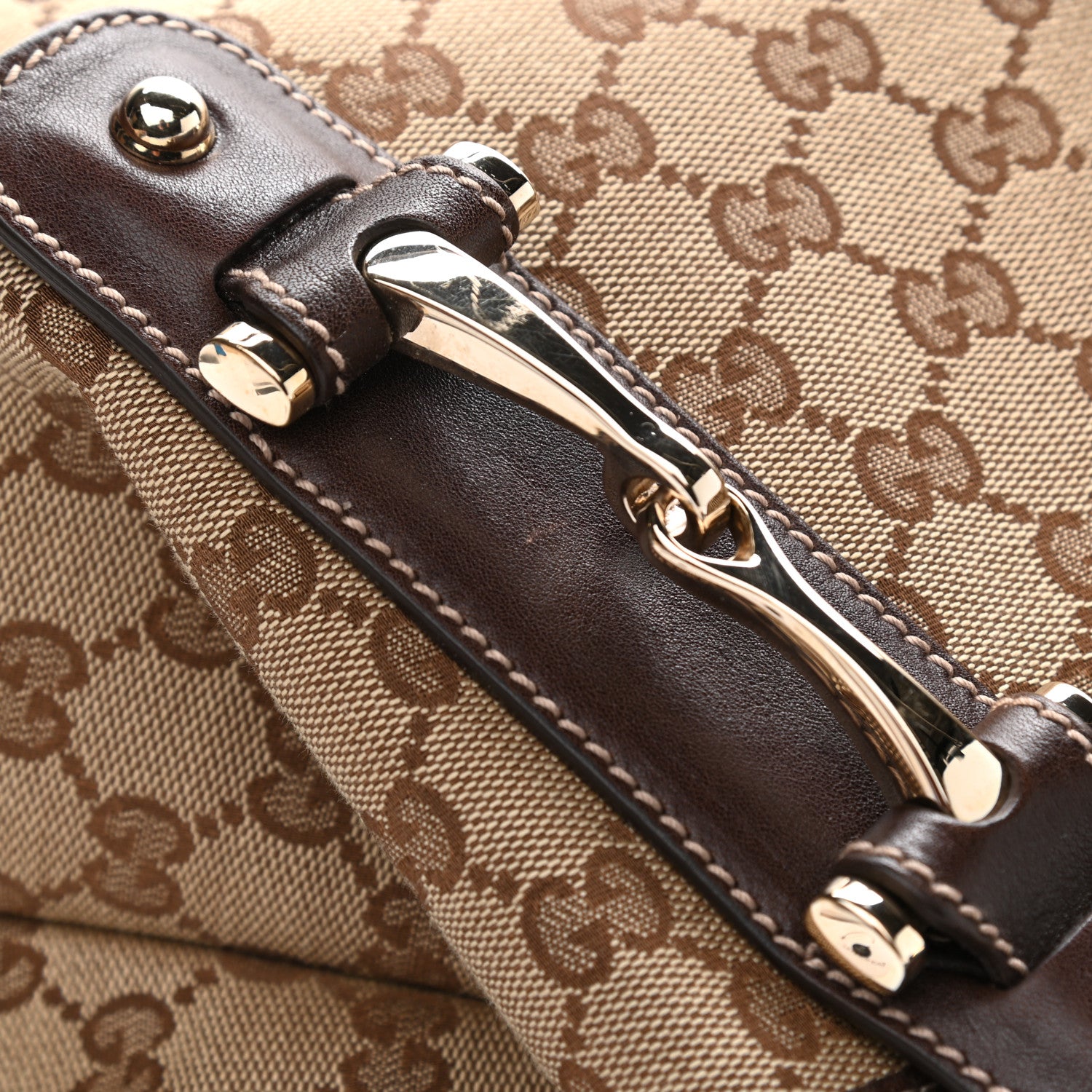 Gucci Monogram Medium Pelham Shoulder Bag Dark Brown 10 of 11