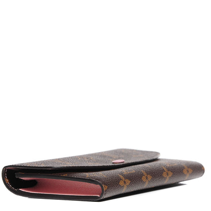 Louis Vuitton Monogram Emilie Wallet Rose Ballerine 4 of 8