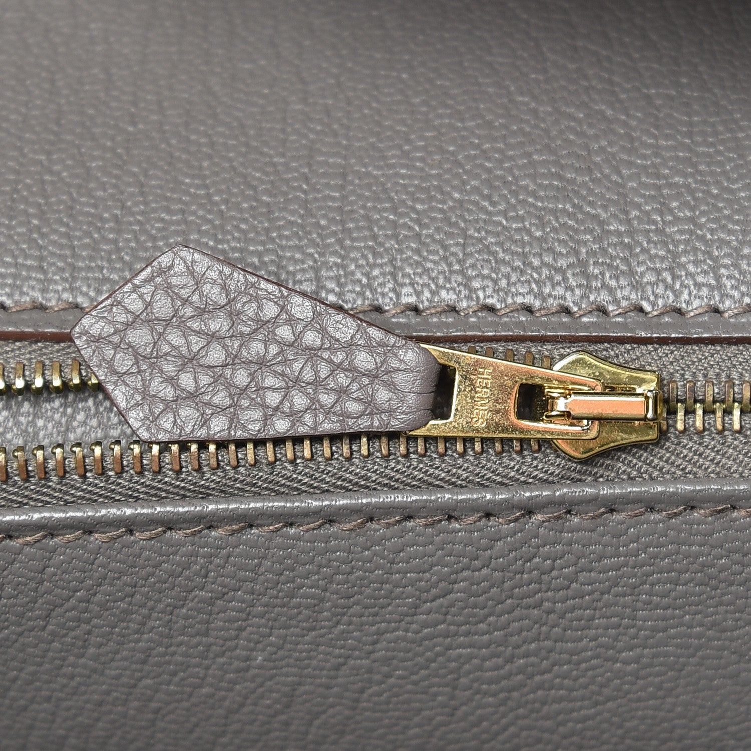 Hermes Togo Birkin 35 Etain 15 of 33