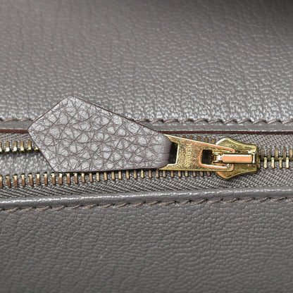 Hermes Togo Birkin 35 Etain 15 of 33