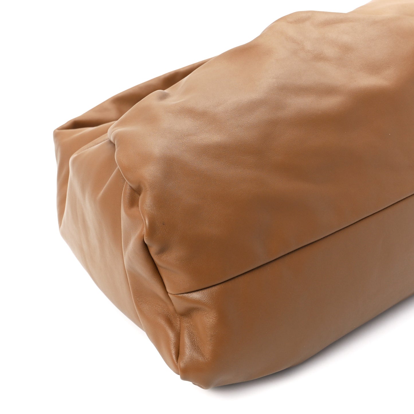 Smooth Butter Calfskin Large The Shoulder Pouch Cammello