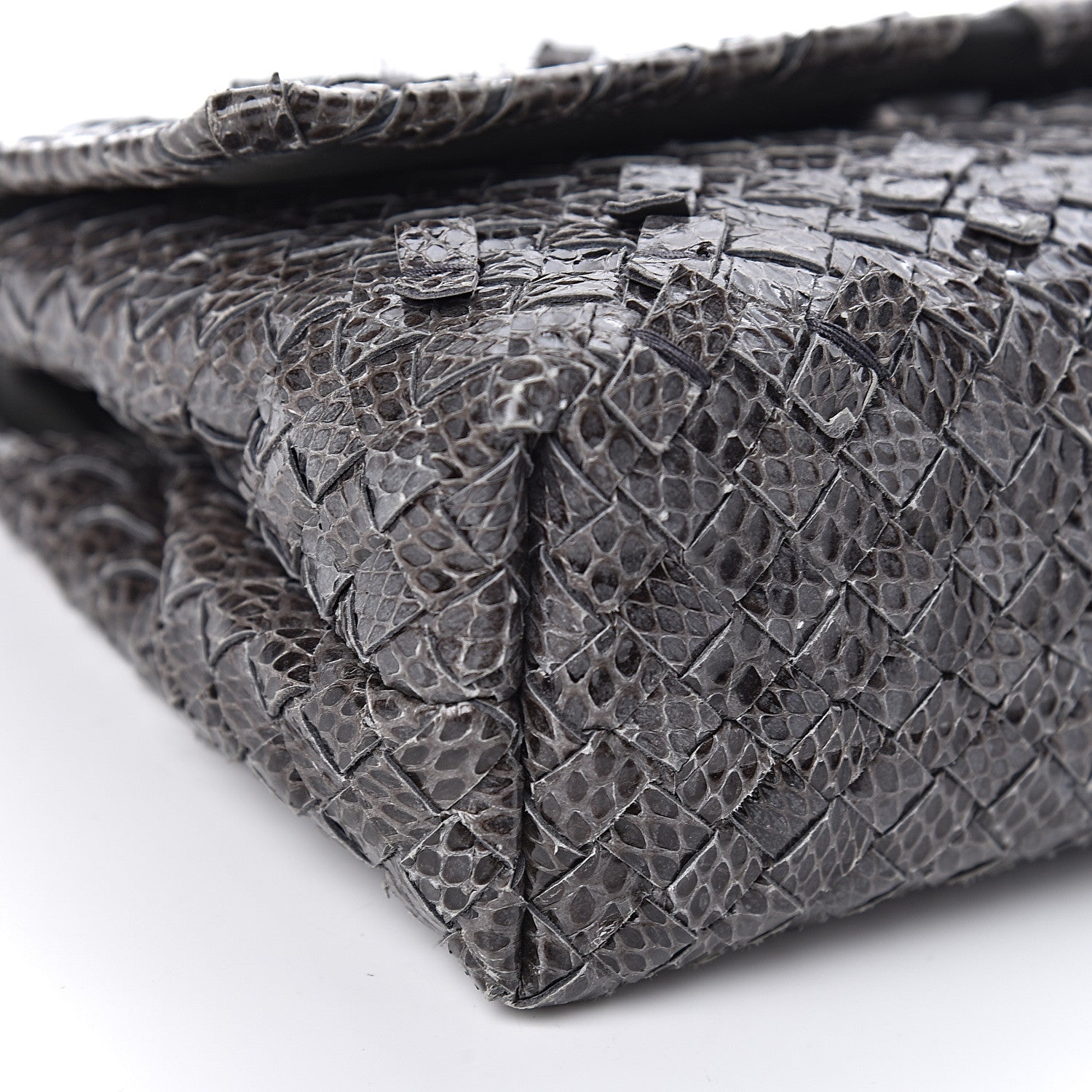 Bottega Veneta Ayers Intrecciato Baby Olimpia Light Grey 9 of 11