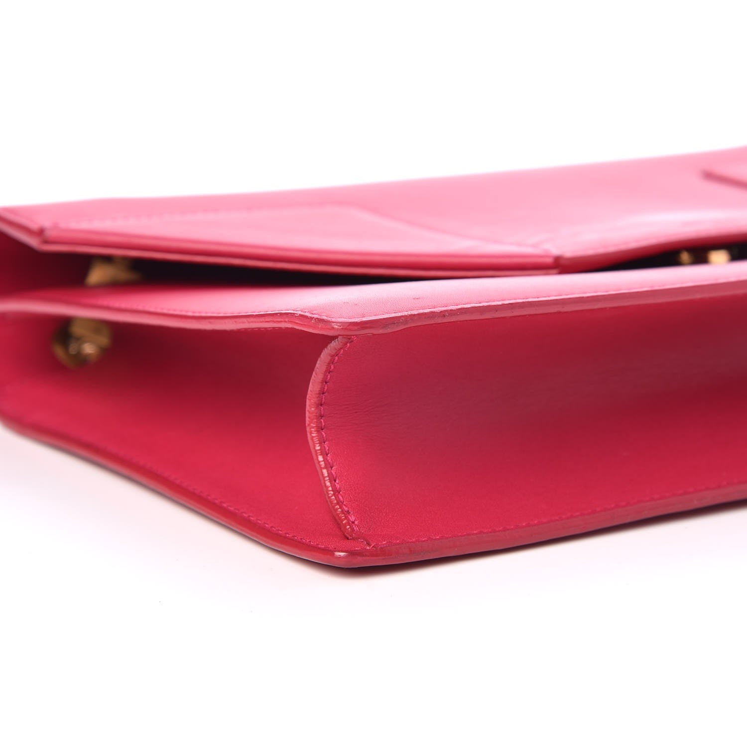 Saint Laurent Calfskin Medium Classic Betty Fuchsia 9 of 11