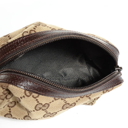 Gucci Monogram Small Balthus Cosmetic Case Beige Ebony Cocoa 5 of 7