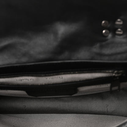 Proenza Schouler Snakeskin Medium PS1 Satchel Black 5 of 9