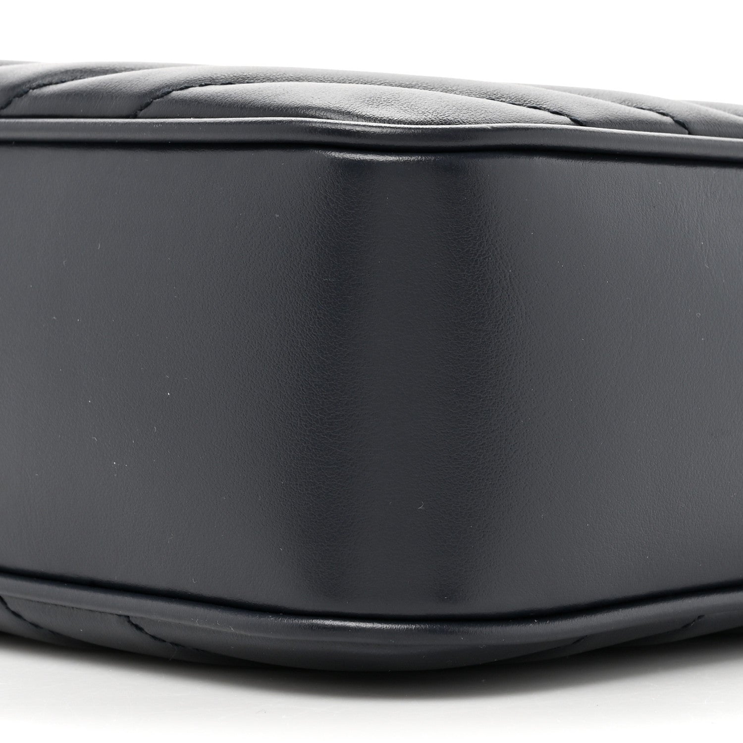 Saint Laurent Calfskin Matelasse Monogram Lou Camera Bag Deep Marine 8 of 10