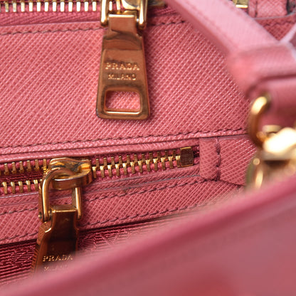Prada Saffiano Small Galleria Double Zip Tote Tamaris 8 of 18