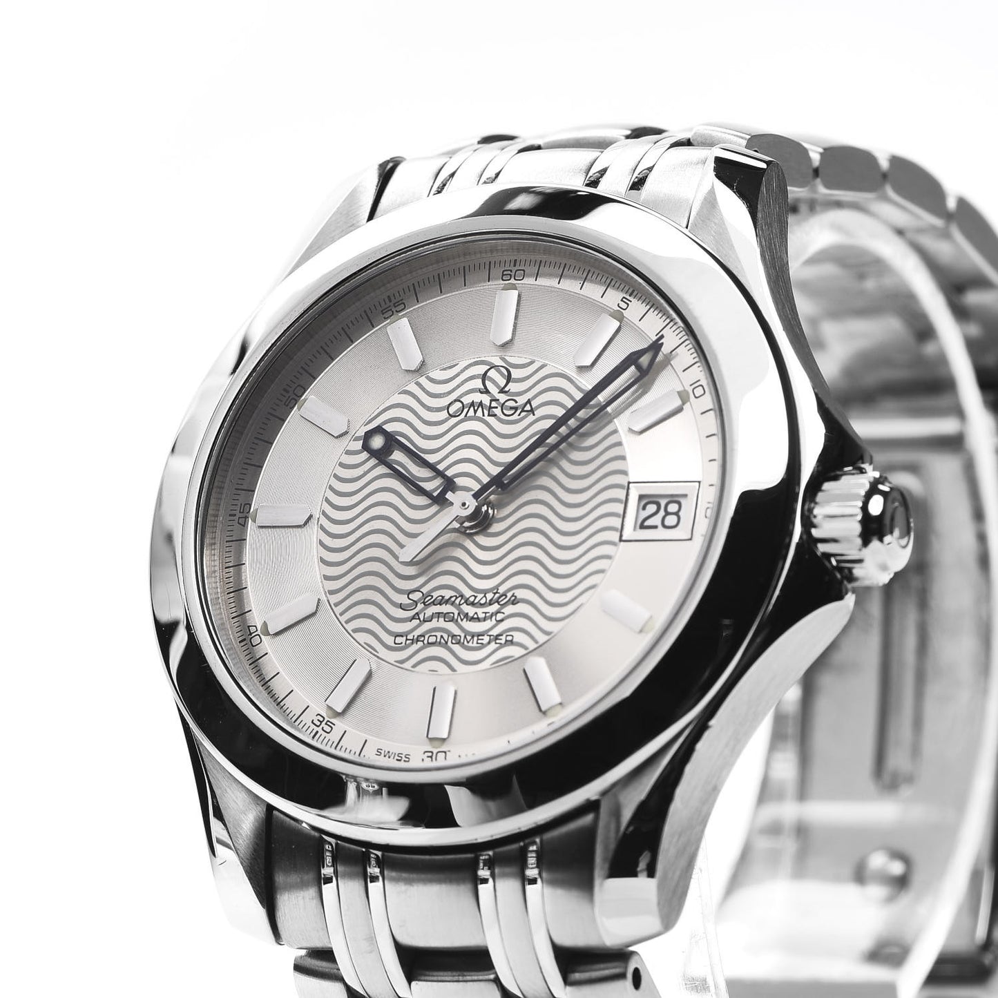 Stainless Steel 36mm Seamaster Automatic Watch 2501.31