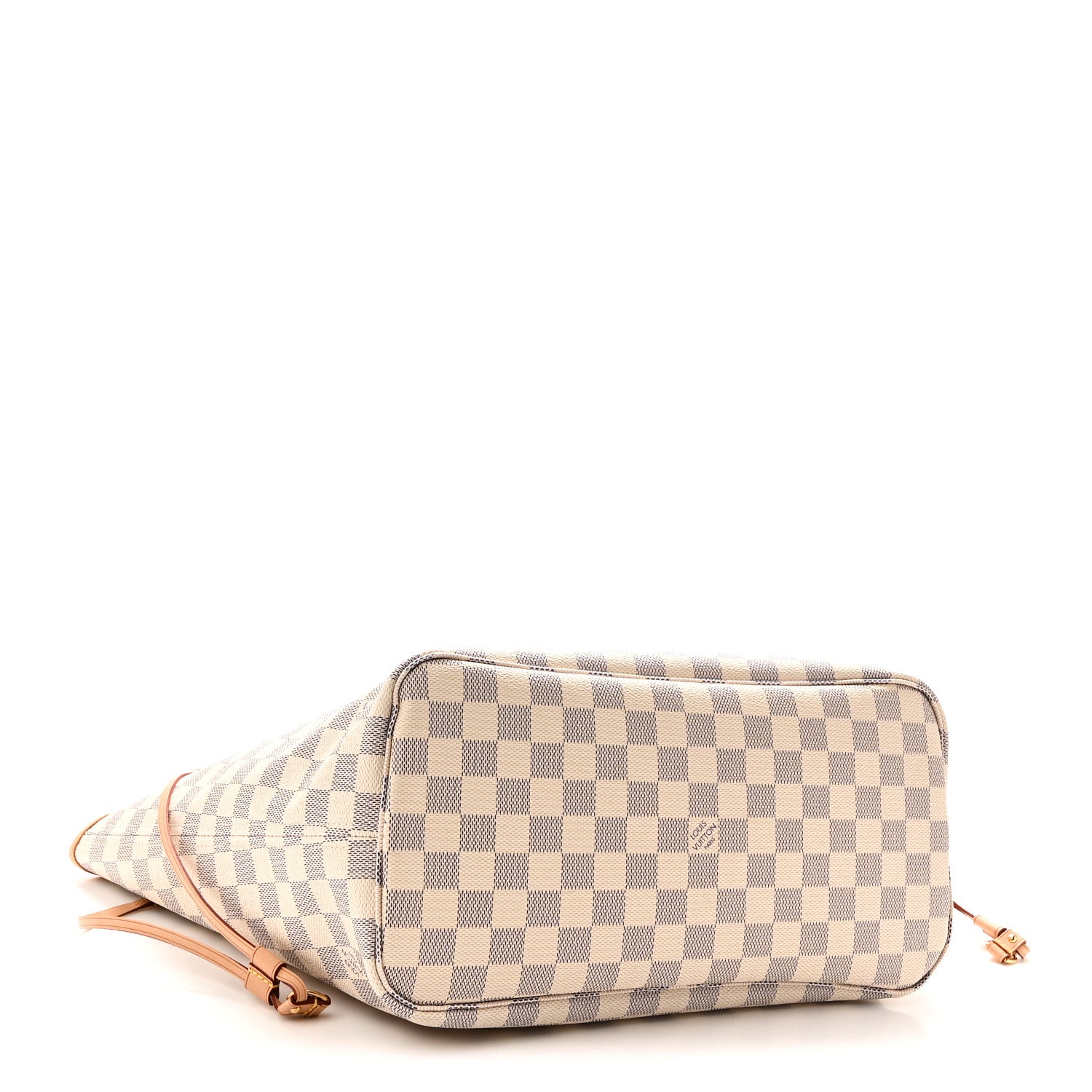 Louis Vuitton Damier Azur Neo Neverfull MM Rose Ballerine 5 of 10