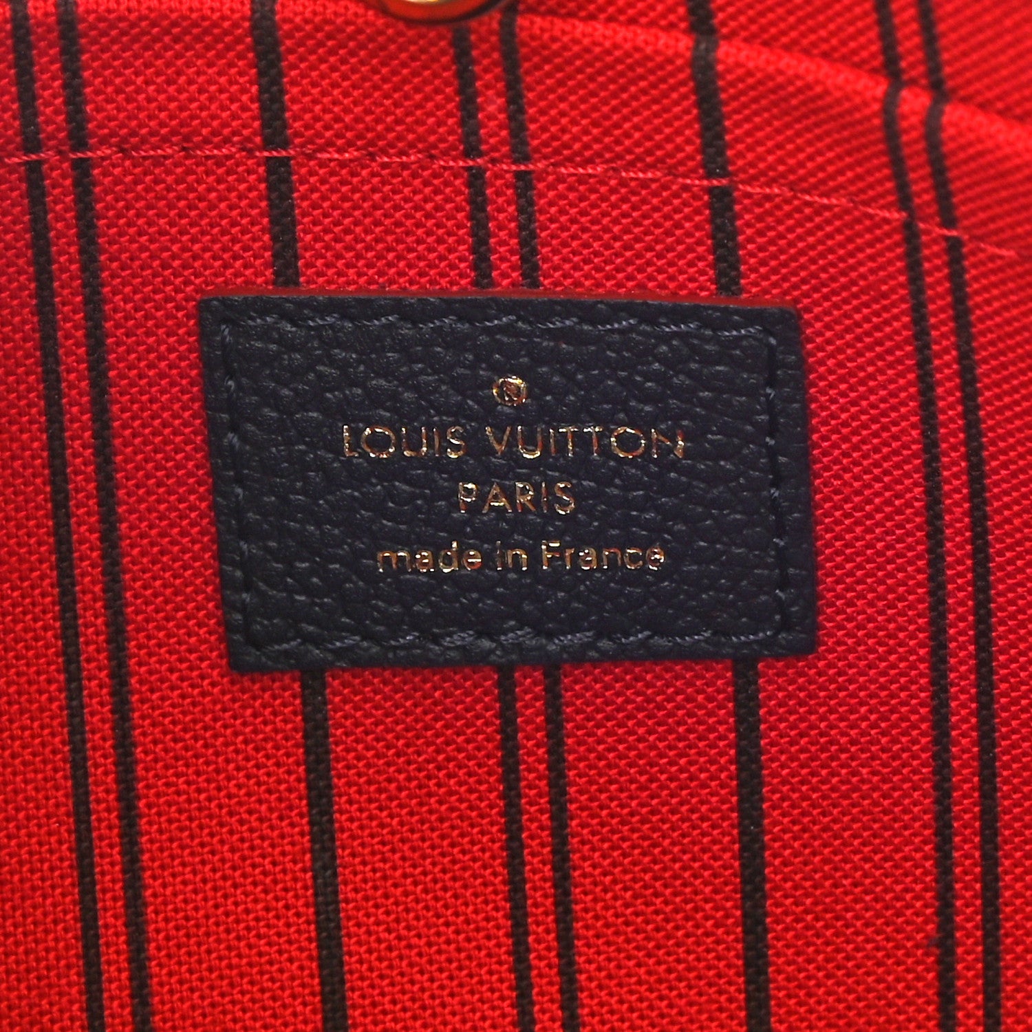 Louis Vuitton Empreinte Montaigne BB Marine Rouge 6 of 9