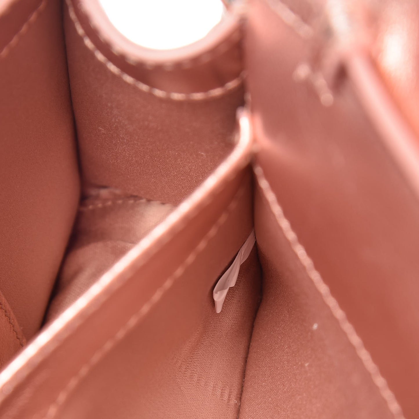 Matelasse Delice Miu Logo Bag Pink