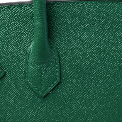 Hermes Epsom Birkin 30 Vert Vertigo 12 of 14