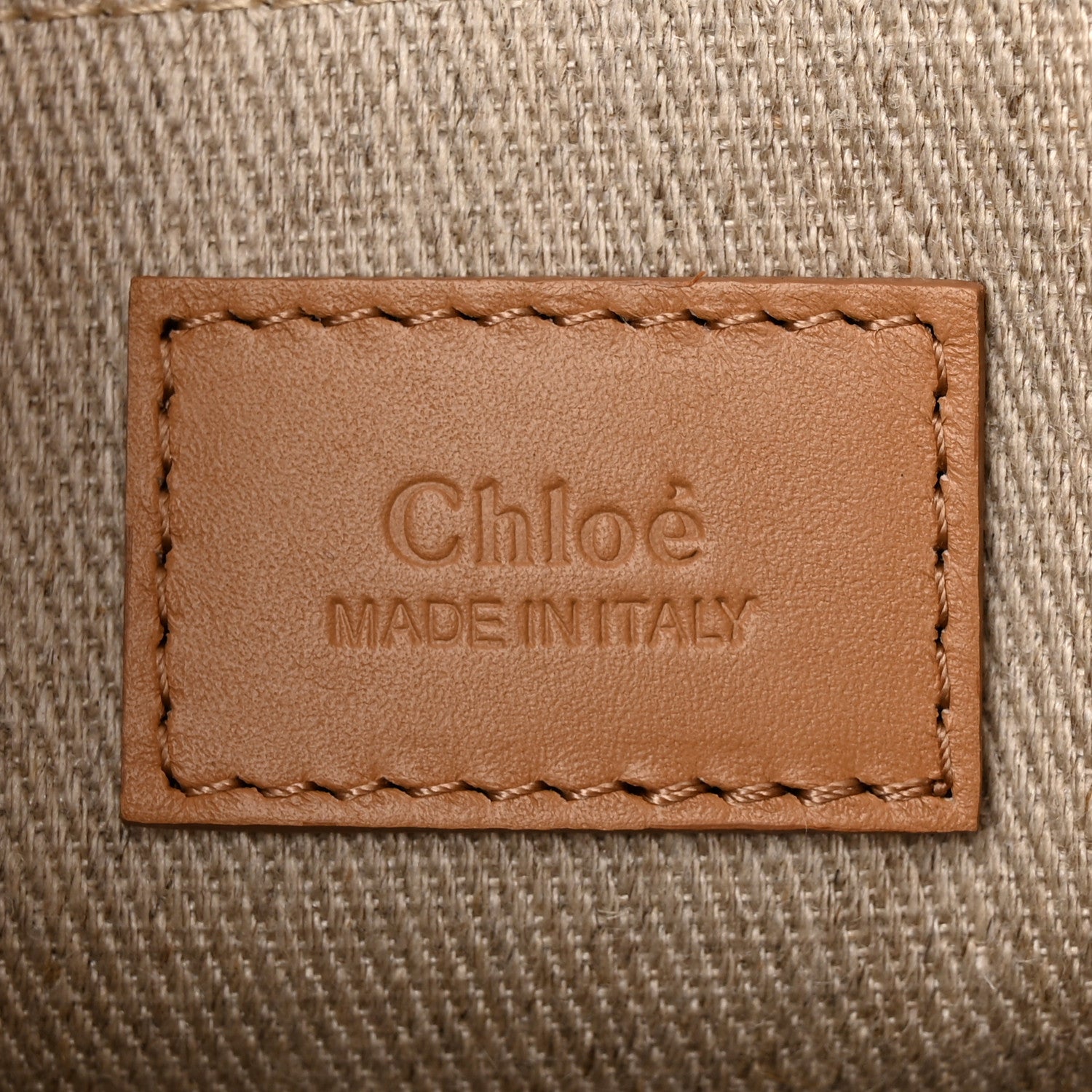 Chloe Calfskin Medium Woody Tote Light Tan 6 of 11