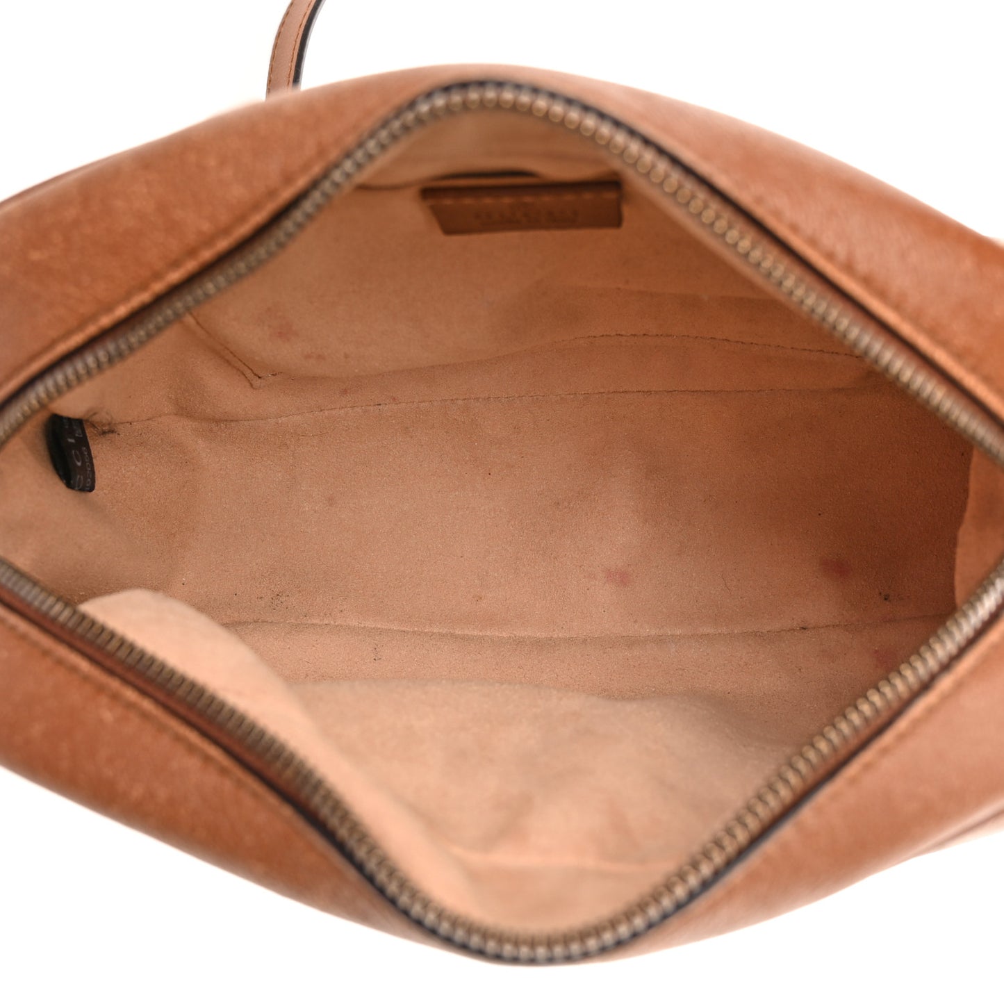 Glazed Calfskin Matelasse Diagonal Small GG Marmont Chain Shoulder Bag Cuir
