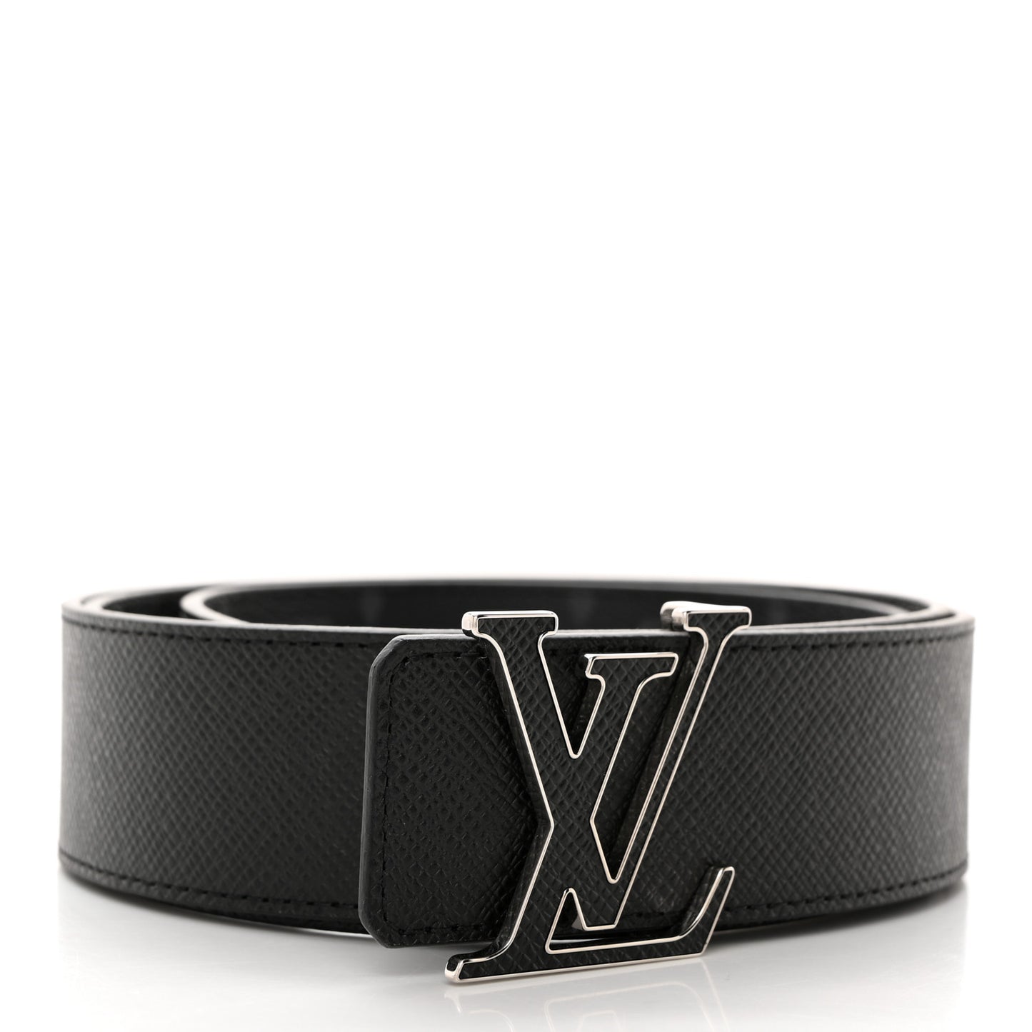 Monogram Eclipse Taigarama 40mm LV Initiales Reversible Belt 110 44 Black