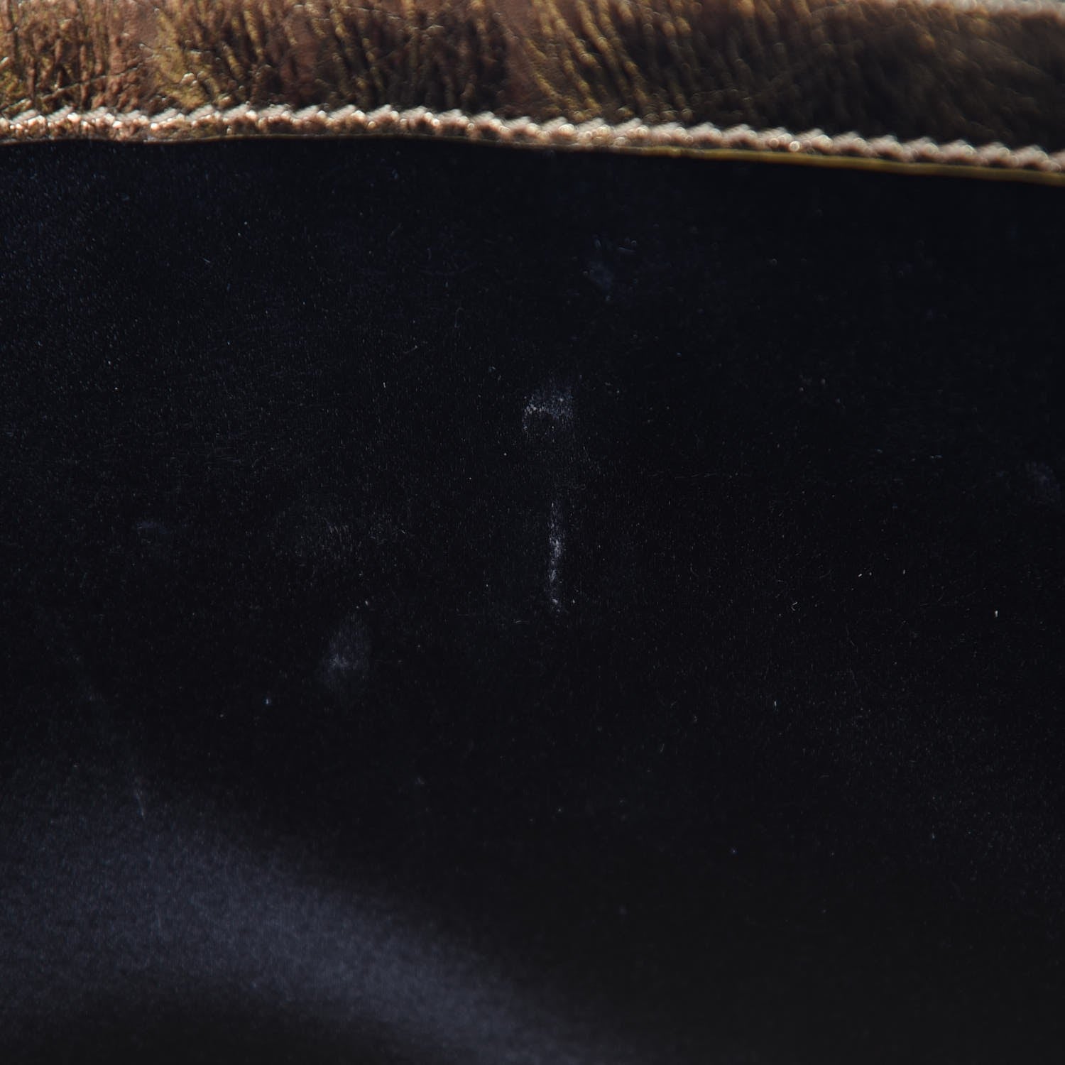 Saint Laurent Metallic Calfskin Monogram Large Belle De Jour Clutch Gold 7 of 7