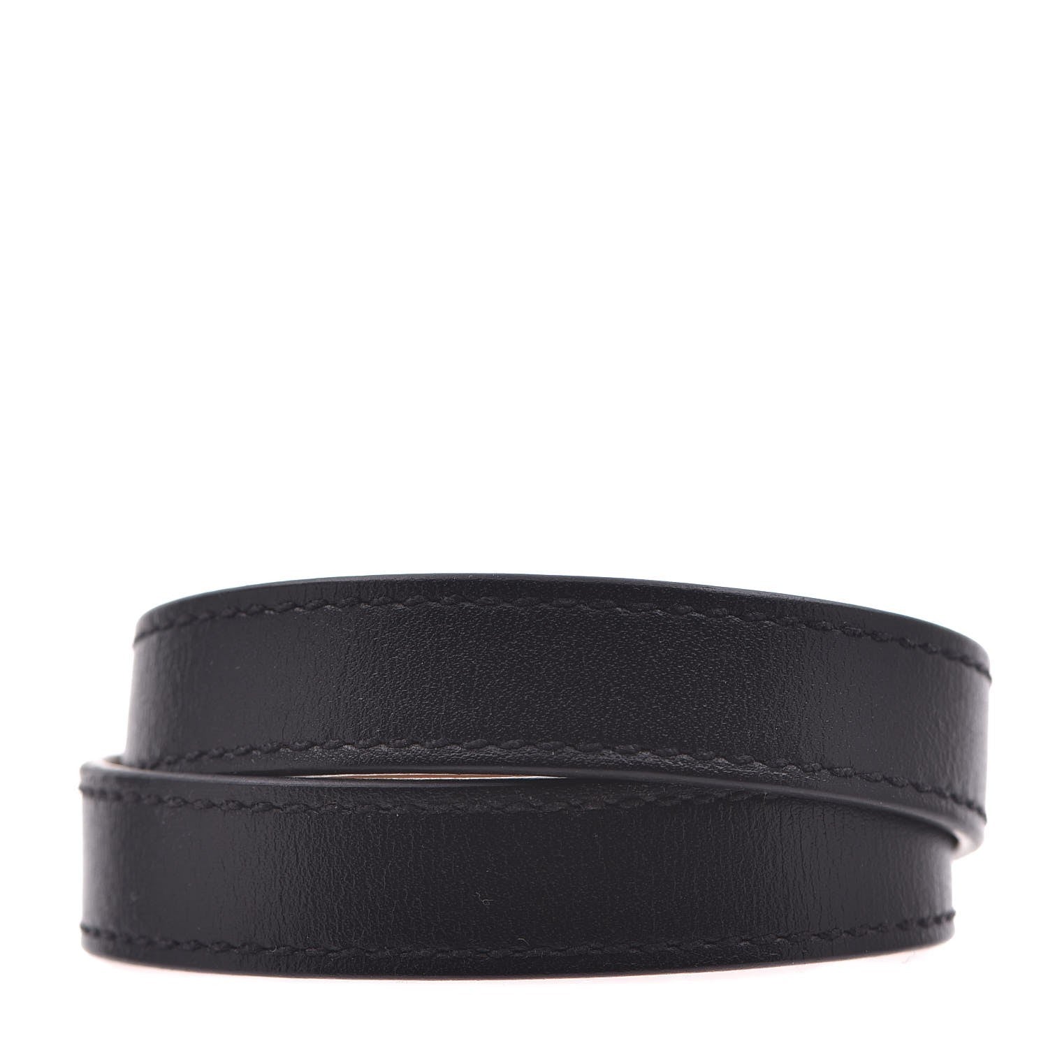 Hermes Chamonix Kelly Double Tour Bracelet S Black 3 of 6