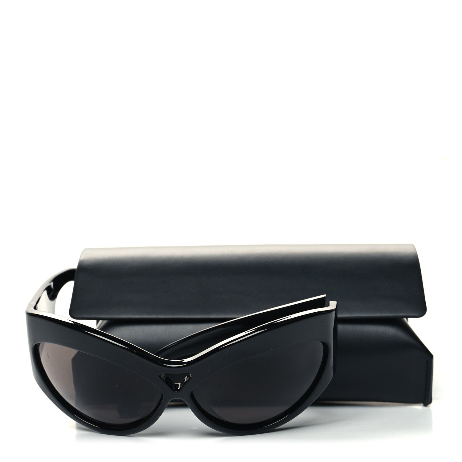 Saint Laurent Acetate SL 73 Cat Eye Sunglasses Black 8 of 8