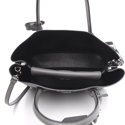 Prada Saffiano Cuir Medium Double Bag Marmo 5 of 16