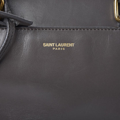 Saint Laurent Calfskin Classic Duffle 6 Earth 9 of 12