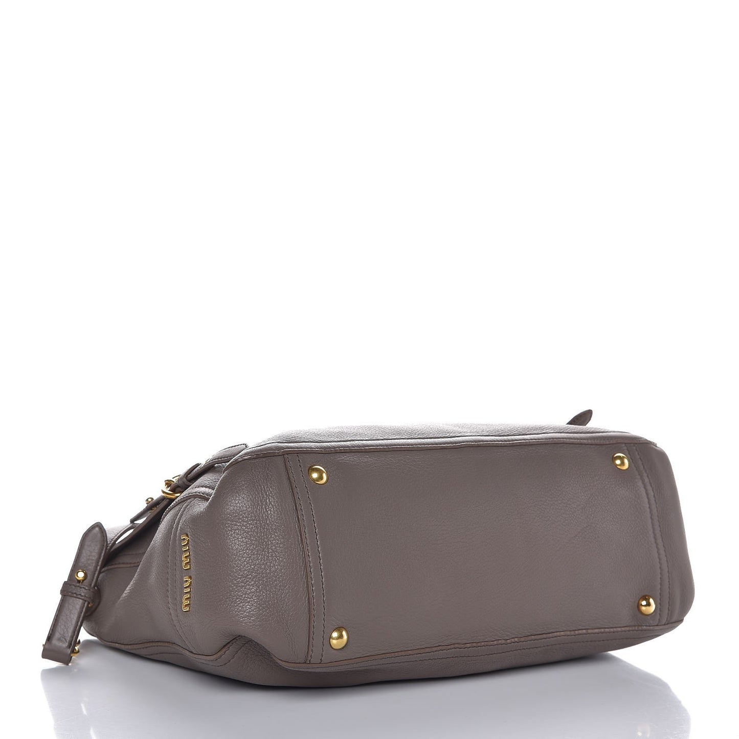 Cervo East-West Flap Satchel Gray