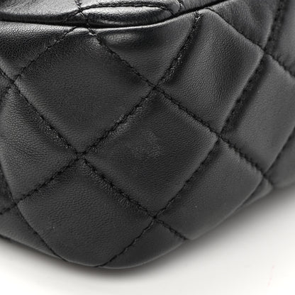 Chanel Lambskin Quilted Mini Rectangular Pearl Crush Flap Black 14 of 17