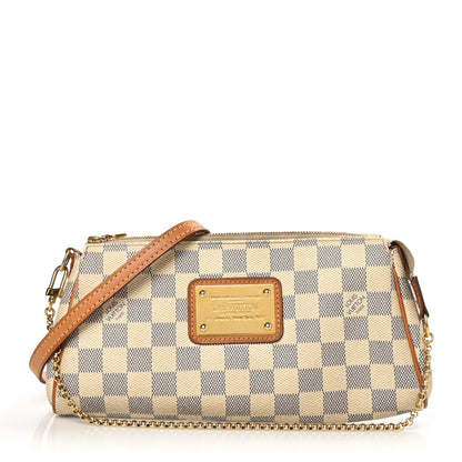 Louis Vuitton Damier Azur Eva Clutch 1 of 8