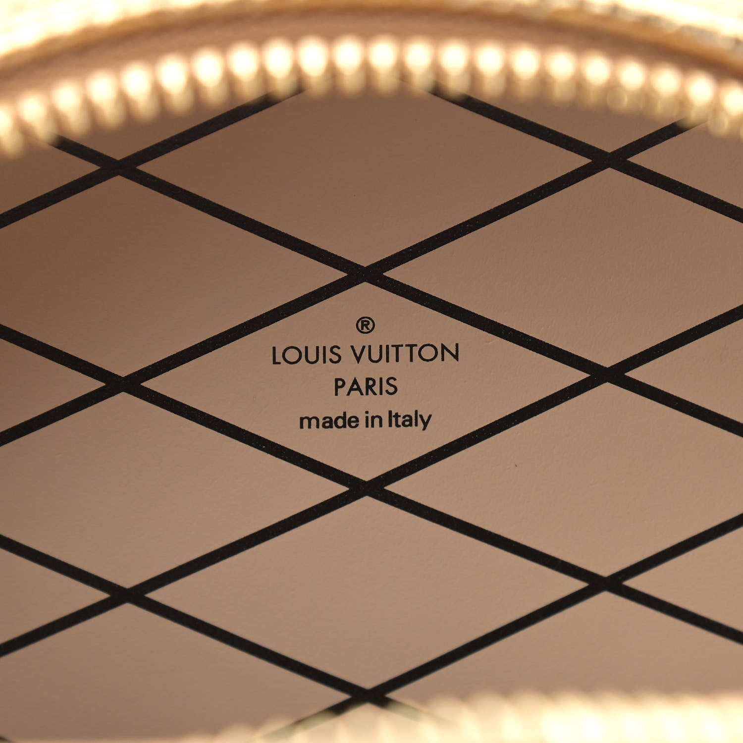 Louis Vuitton Lizard Mini Boite Chapeau Gold 6 of 11