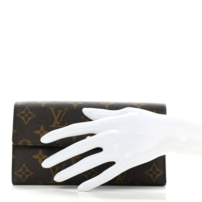 Louis Vuitton Monogram Sarah Wallet 2 of 8