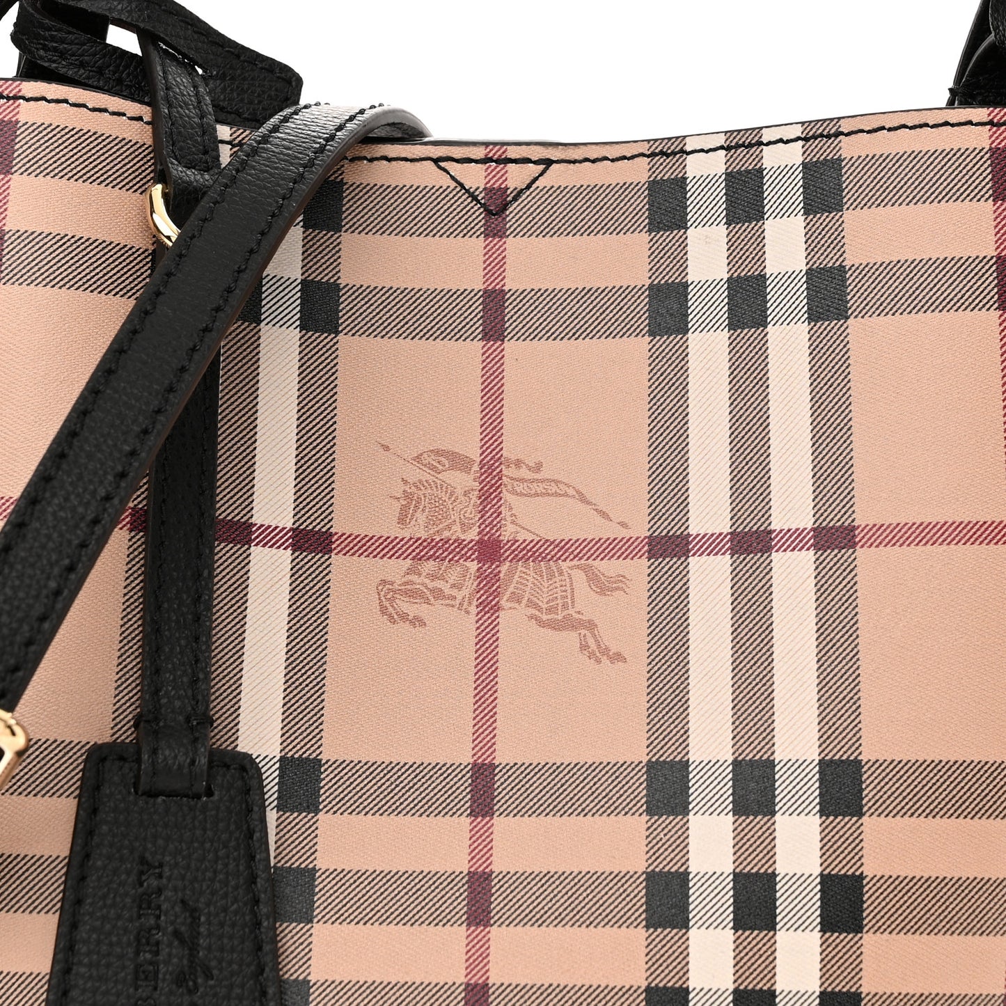 Haymarket Check Colours Small Lorne Bucket Crossbody Black