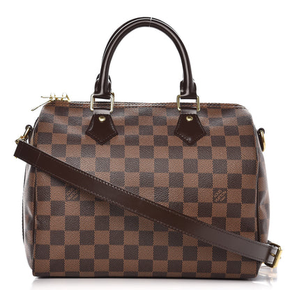 Louis Vuitton Damier Ebene Speedy Bandouliere 25 1 of 8