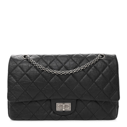 Chanel Aged Calfskin Quilted 2.55 Reissue 227 Flap Black 1 of 12