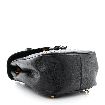Chanel Caviar CC Backpack Black 4 of 10