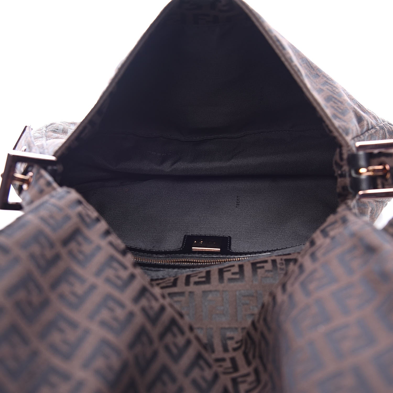 Fendi Zucchino Forever Mama Baguette Tobacco 5 of 9