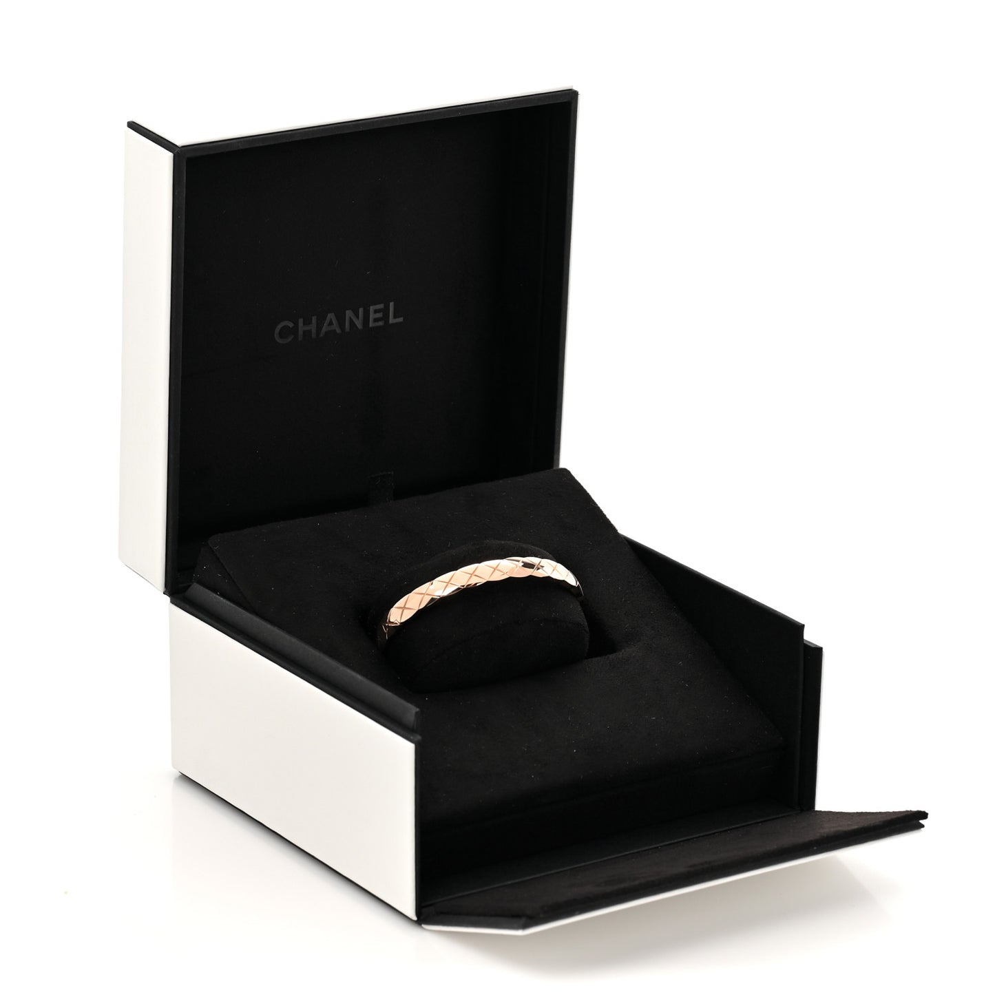 18K Beige Gold Coco Crush Bangle Bracelet M