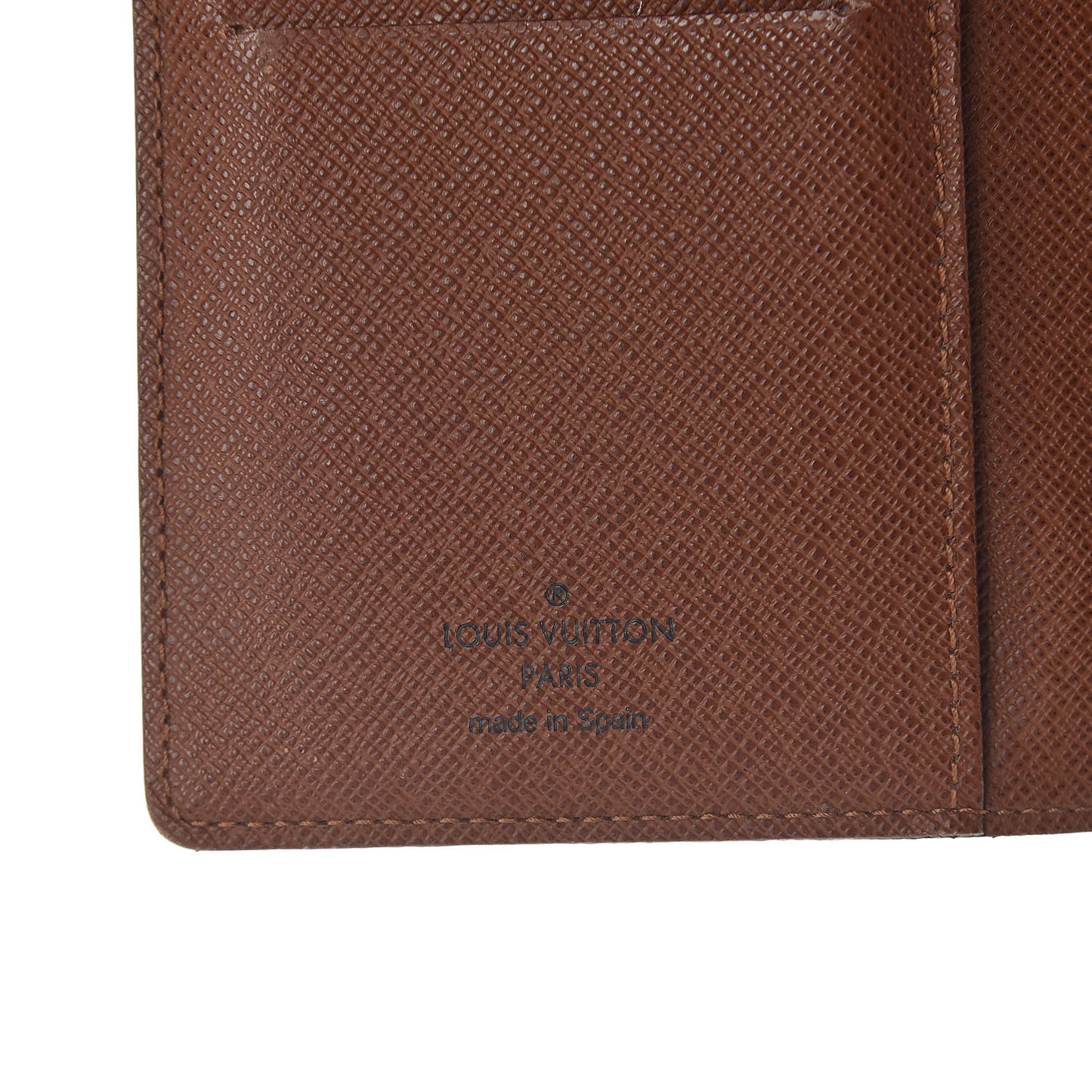 Monogram Pocket Agenda Cover