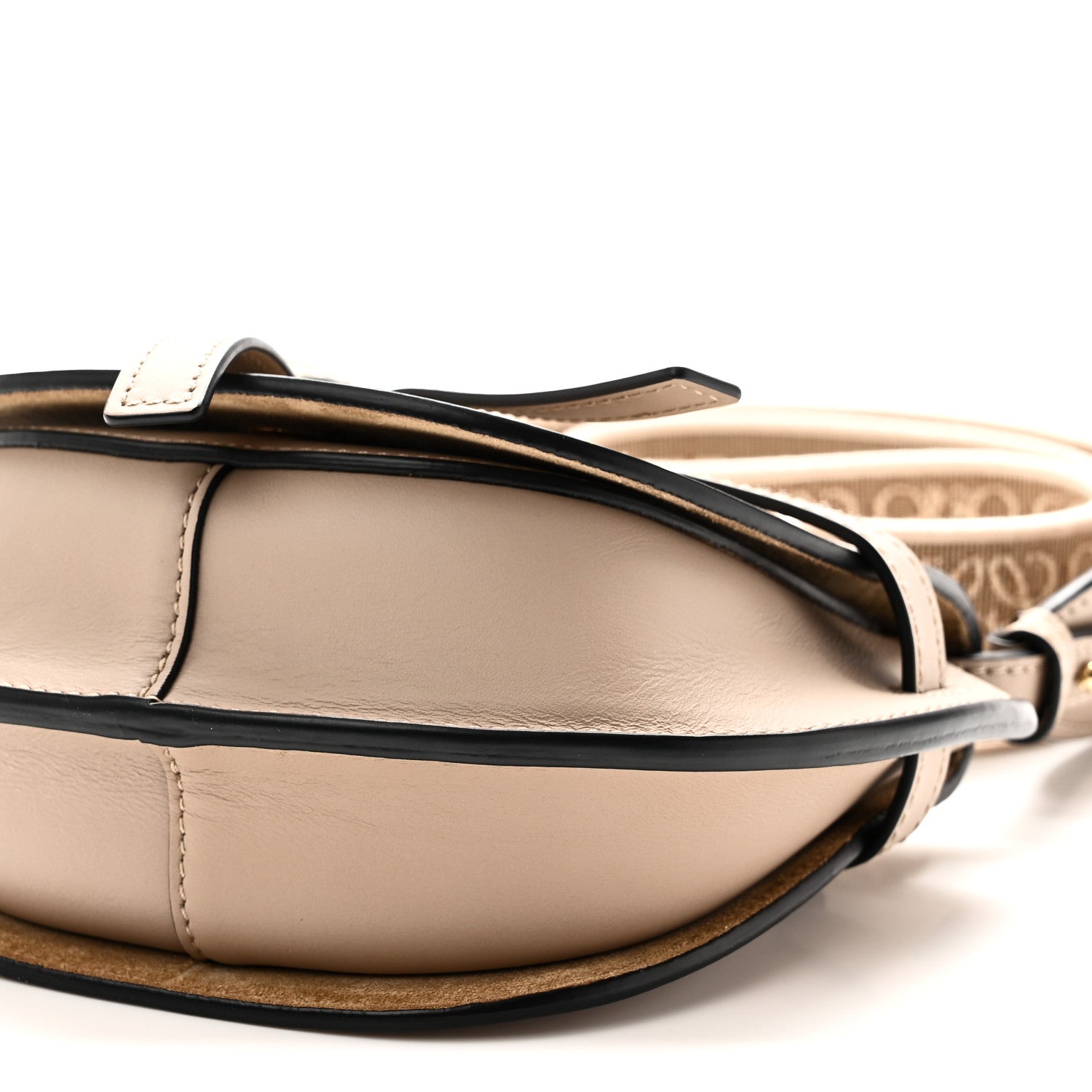Loewe Calfskin Jacquard Mini Gate Dual Bag Clay 1939734 – FASHIONPHILE