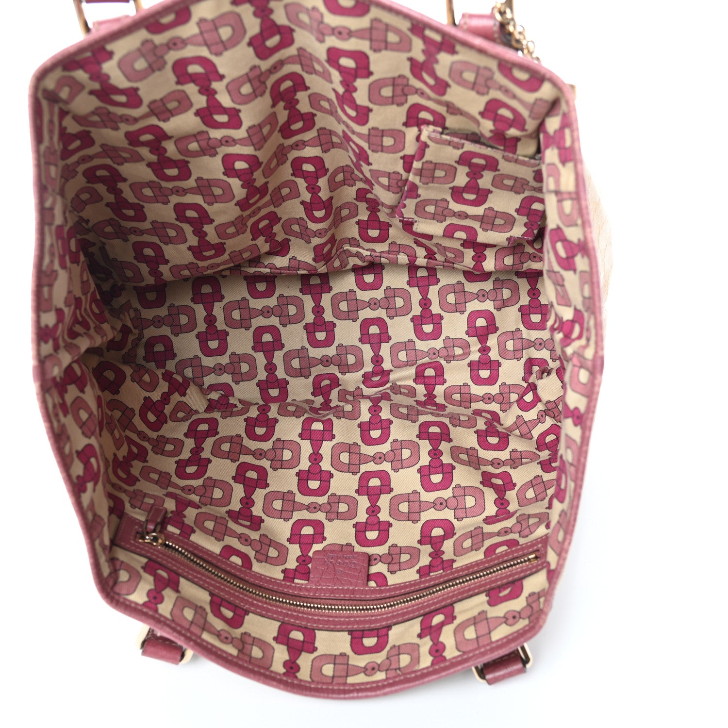 Gucci Monogram Large Jolicoeur Tote Pink 5 of 9