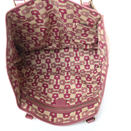 Gucci Monogram Large Jolicoeur Tote Pink 5 of 9